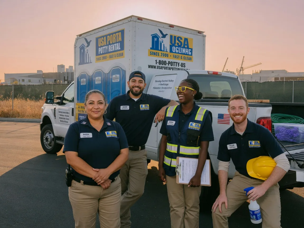 Portable Toilet Rental company in California, PA
