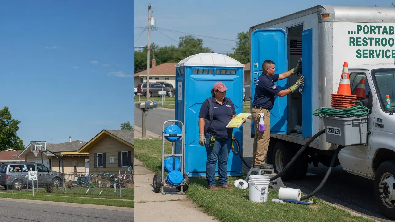Portable Toilet Rental in California, PA near me